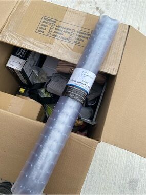 Mainstays Clear Vinyl Carpet Protector Roll